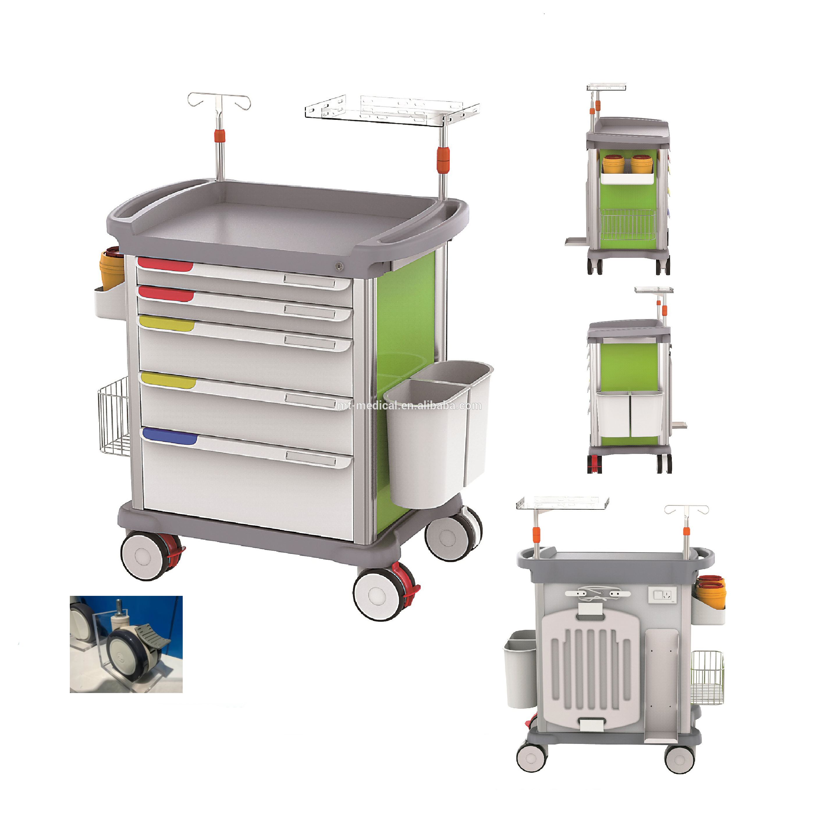 chinese manufacturer hospital equipment medical device trolley