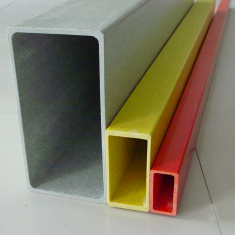 H I Type Beam / L U Channel / Round Rectangular Pipe / Tube etc Pultruded Fiberglass GRP FRP Profile