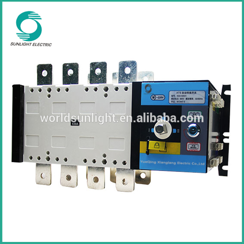IEC, CCC, CE 3P 4P 630A dual power Automatic Transfer Switch