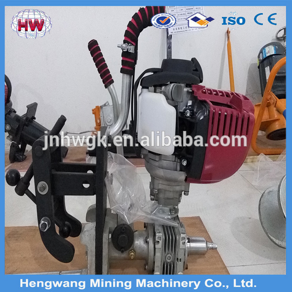hot selling Gasoline Steel Rail Track Drilling Machine