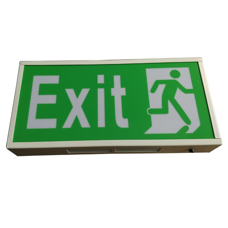 IP42 Wall Mounted 3W Running Man Exit Sign