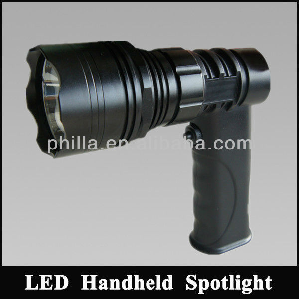 LED Flashlight Hunting Torch Light hand held 12v rechargeable