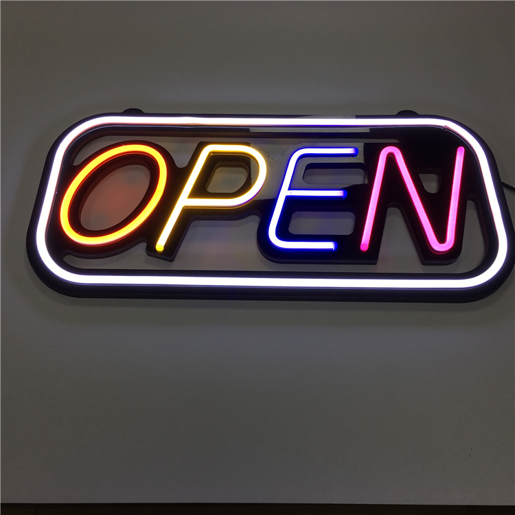 neon sign led manufacturer chinese food open led sign  led open neon sign