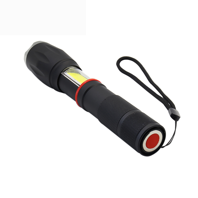 2018 New Model High Power G700 LED Torch Light With COB Light Tactical Flashlight