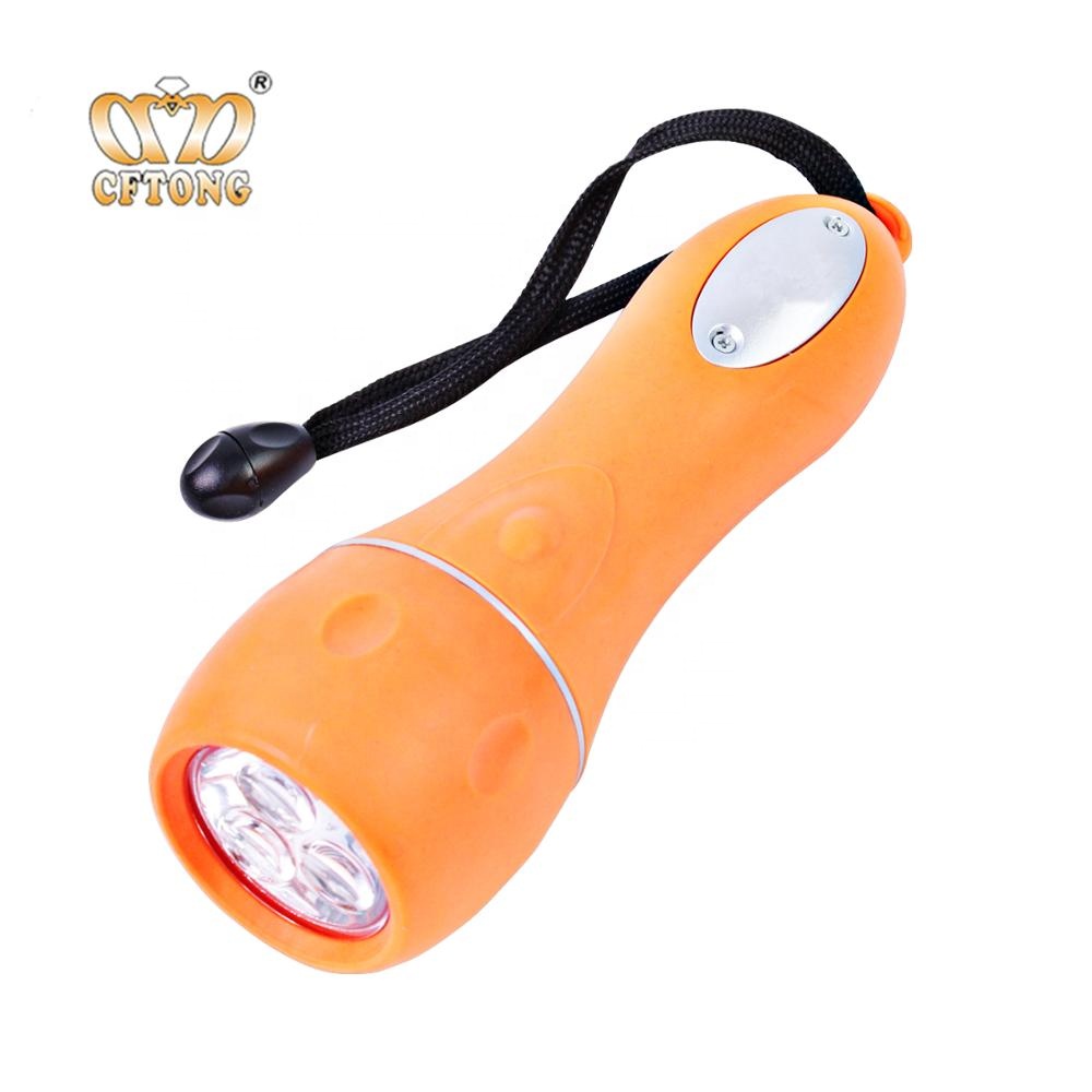 high bright fishing plastic LED flashlight for camping