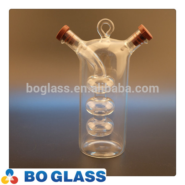 pyrex glass oil & vinegar bottle for kitchen