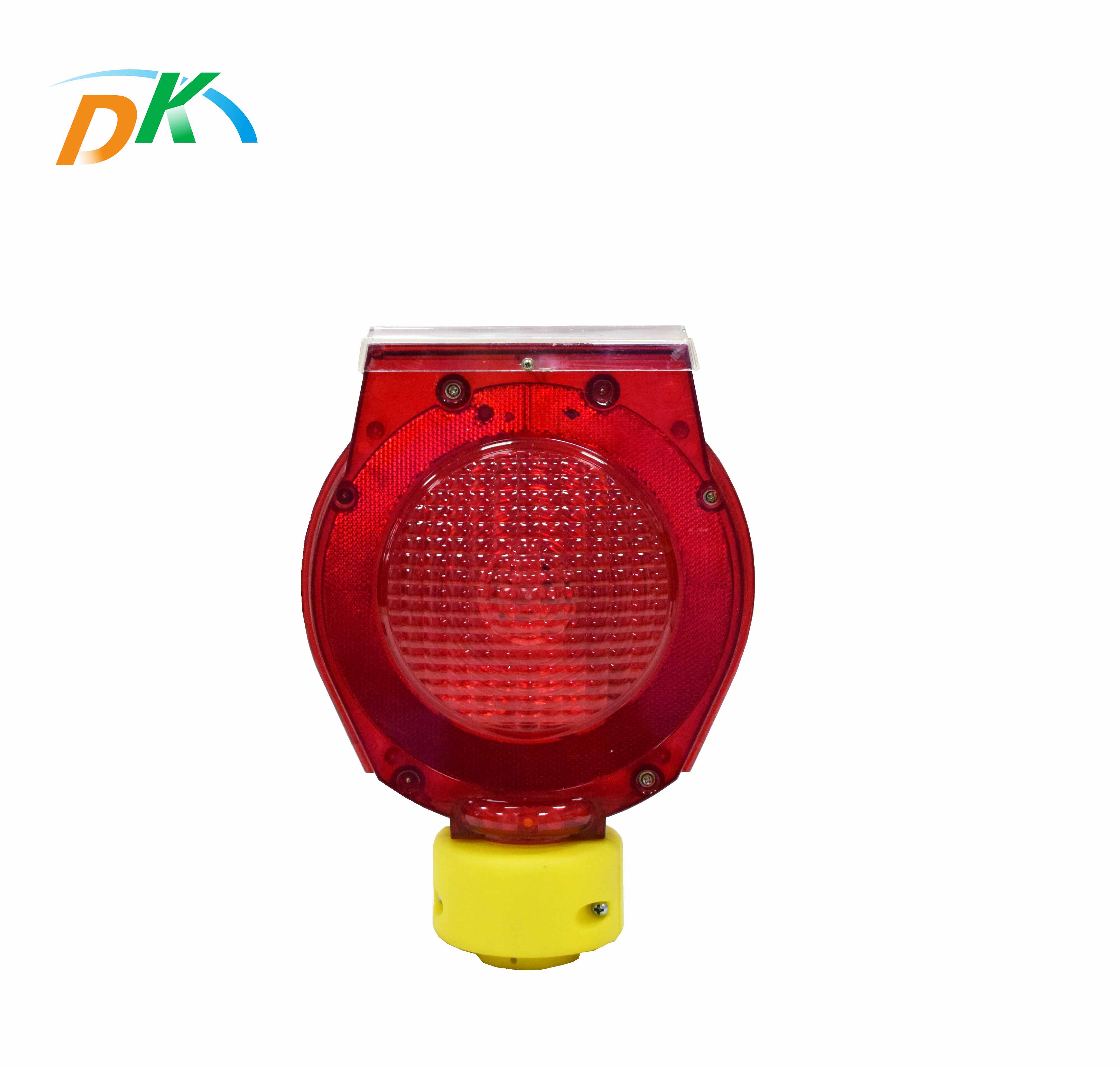 DK LED China Factory Traffic Safety Flashing Warning Barricade Light for Roadway Safety