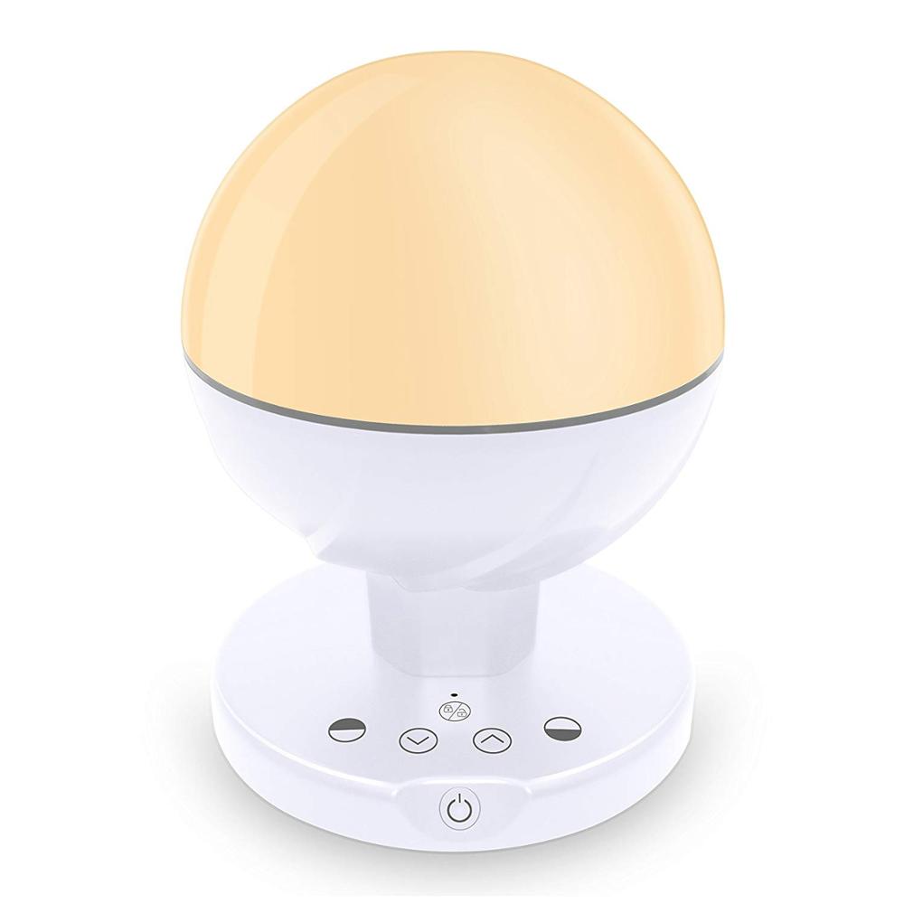 battery power led baby night light with light sensor