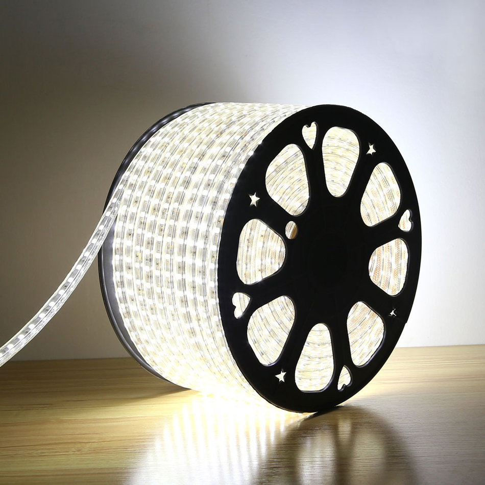 IP65 UV-resistant PU glue potted led strip light rgb 5050 24v