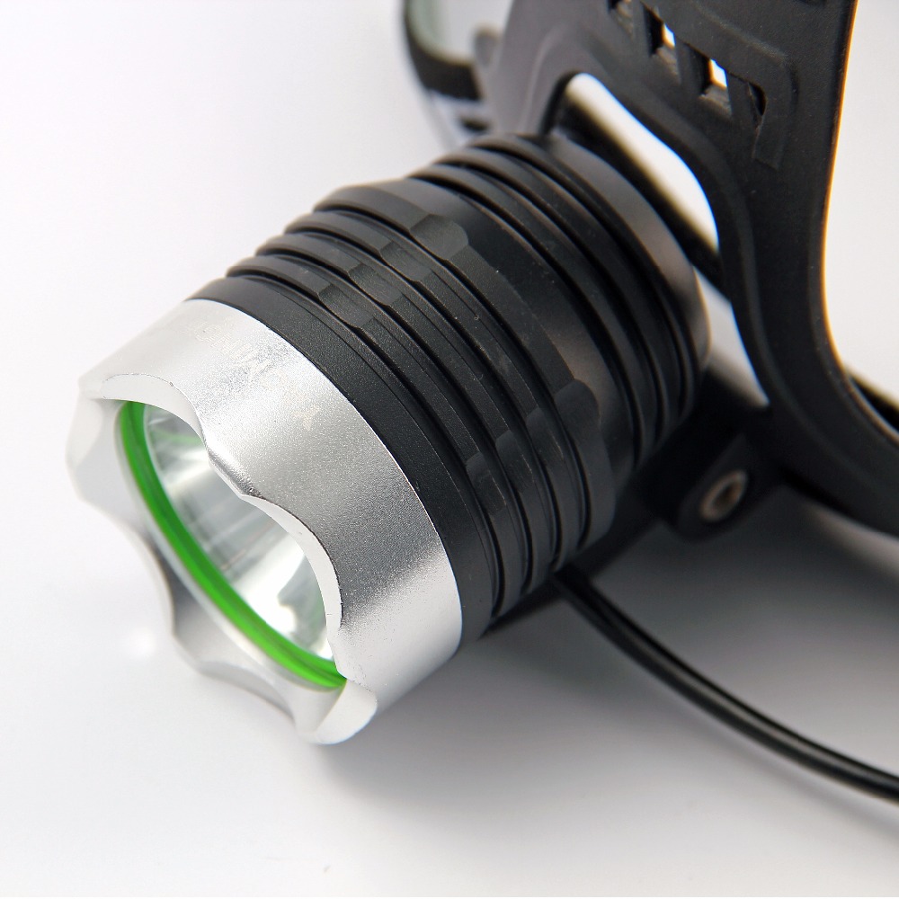 Waterproof Spread Light Head Light Rechargeable Outdoor XML-T6 Bulb 1200 Lumens LED Headlamp