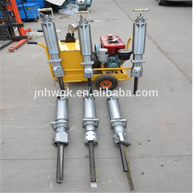 Similar to Darda Hydraulic Rock Splitter for Mining, rock splitting machine price