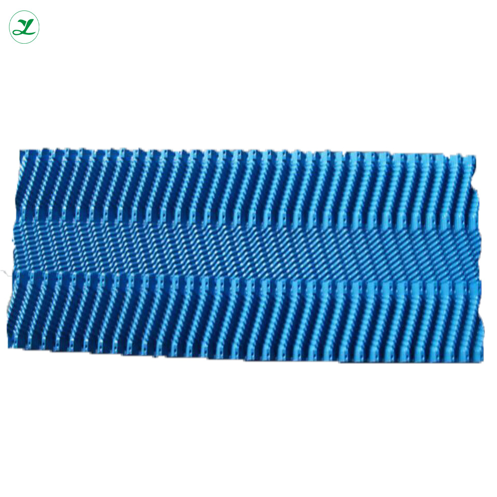 PVC packing fill sheet Film Filter Media Counterflow Offset Fluted fill