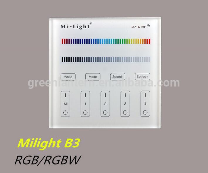 Milight B3 4 Groups RGBW Smart Panel Remote Controller(use battery)4-Zone RGB/RGBW