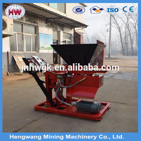 semi-automatic hollow cement clay brick making machine price