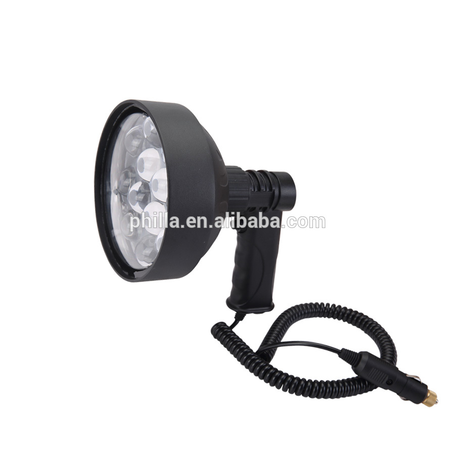 3500Lm hunting spot led light marine search light with muptiple bulbs