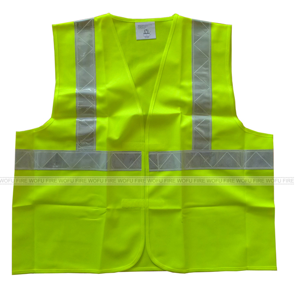 High Visibility Reflective Fluorescent Safety Vest