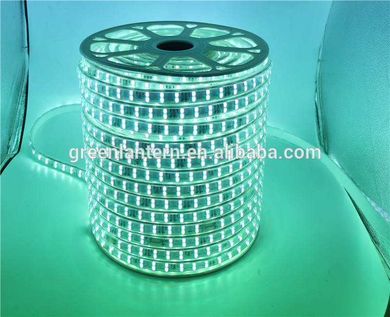LED Strip Light Waterproof LED Tape AC 220V SMD 5050 RGB 60LED Flexible LED Light strip for decoration