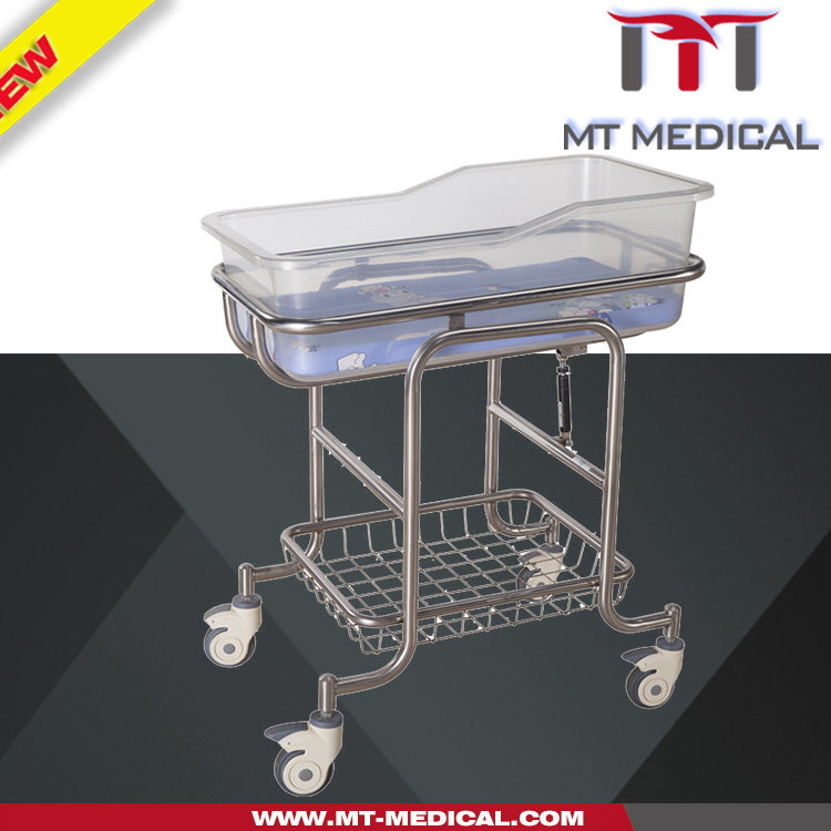 Baby Bed clear plastic hospital Beds wheels hospital baby cribs Bed Cart