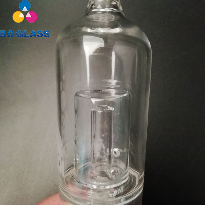 Handmade blown laboratory use clear borosilicate pyrex glass water distiller