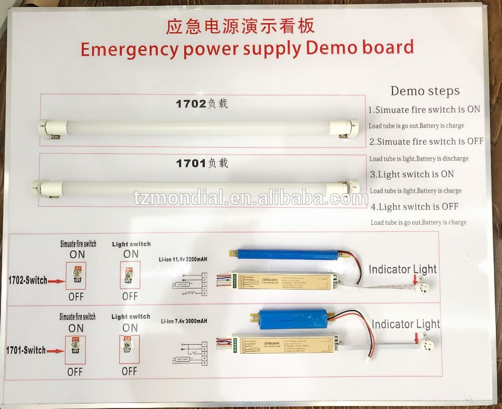 2018 LED Emergency Battery Pack inverter for T8 tube