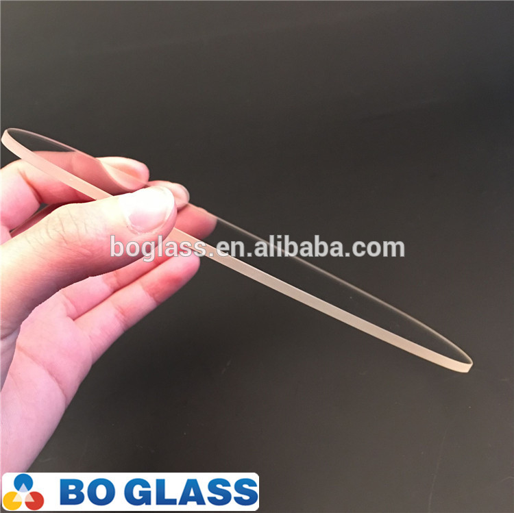 Anti reflective coating extra clear solar glass low iron tempered glass