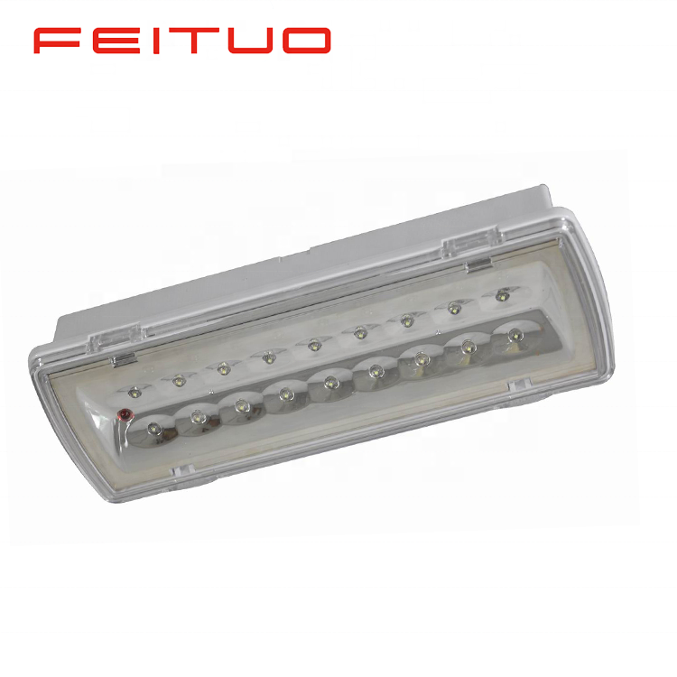 Wall mounted durable battery backup led emergency ceiling light