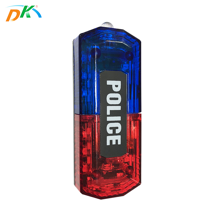 DK LED traffic police mini flashing shoulder warning light manufacturer