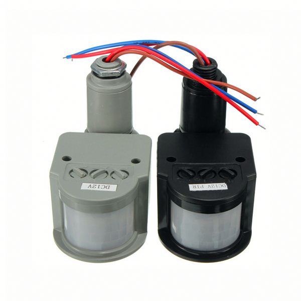 12V Human Body Safely Security Infrared Light Sensor Monitoring Spotlight PIR IR Sensor Induction Switch