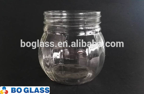 clear glass jars container for candy from factory