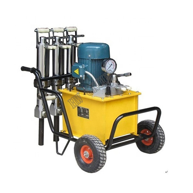 HW Hydraulic Rock Splitter/Quarry Stone Cutting Machine /Concrete Block Splitter