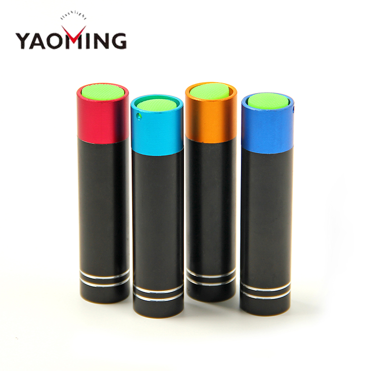 YAOMING Novelty aluminum Mini Pocket Torch Highest Bright Light LED flashlight for Every Day Carry