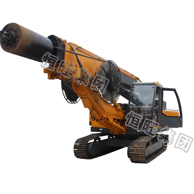 Hot Sale!! Construction hydraulic auger drilling rig / pile driving machine / screw pile driver