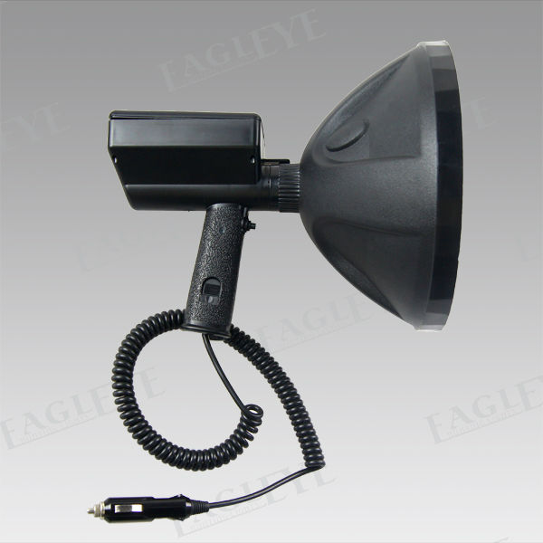 DC 12V 35W 9 inch can drop above three metre super bright Handheld xenon lamp / searchlight / xenon hunting lamp / spotlights