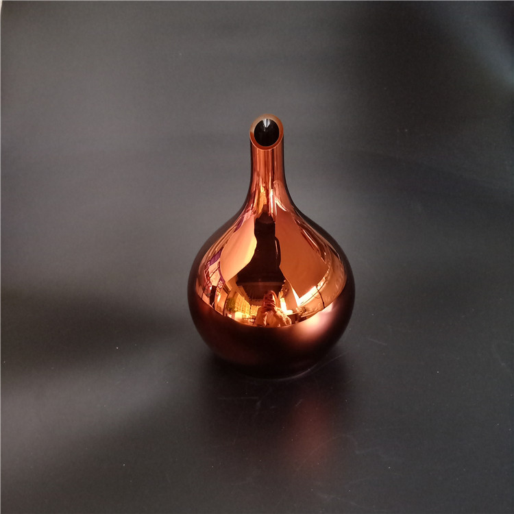 Golden Electroplating Glass Humidifiers Cover Essential Oil Diffuser