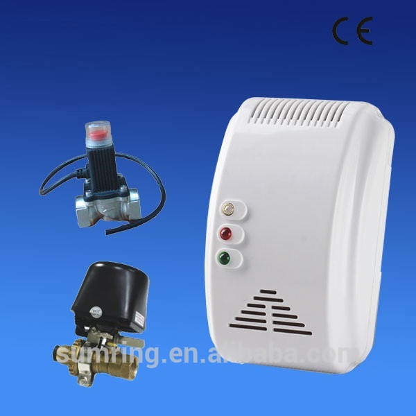 China Manufacturer combustible gas detector work with Solenoid valve or Exhaust Fan