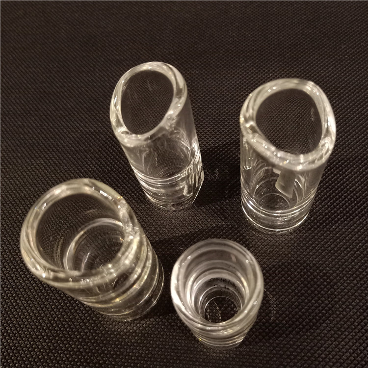 Finger Slider Guitarra Accessories Length 60mm Diameter 22mm Thickness 2mm Comfortable Glass Guitar Slide