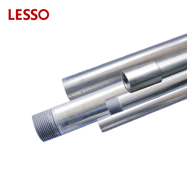 LESSO Long Service Time Galvanized Steel Plastic Pipe plastic coated steel pipe