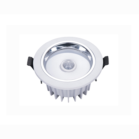 Automatic switch on/off recessed led sensor downlight fixture (PS-DL061S-7W)