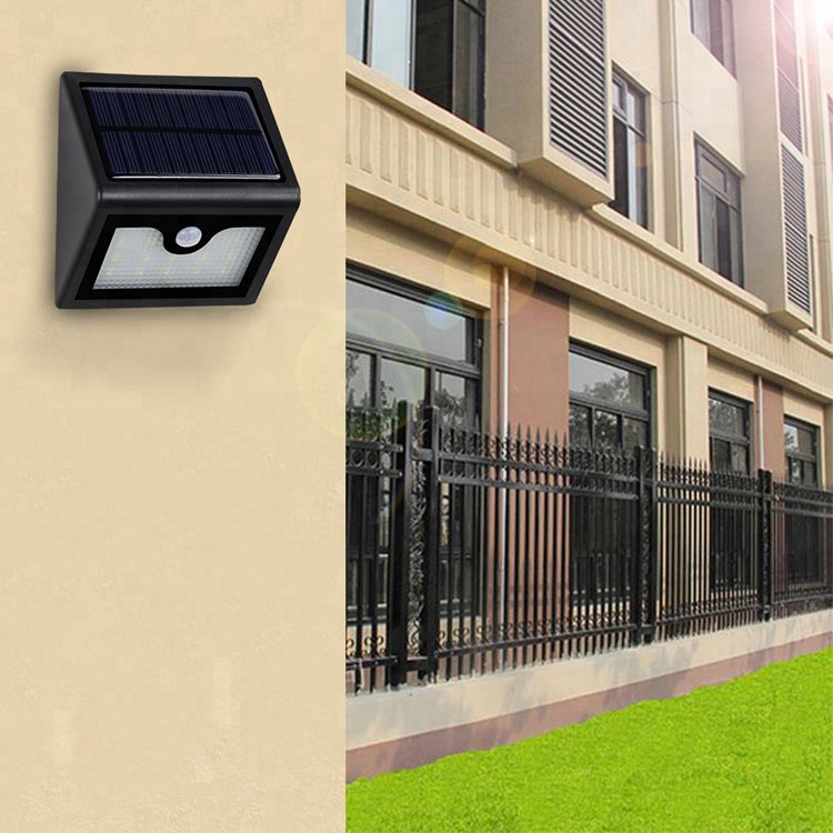 Portable rechargeable motion sensor led solar light waterproof for outdoor
