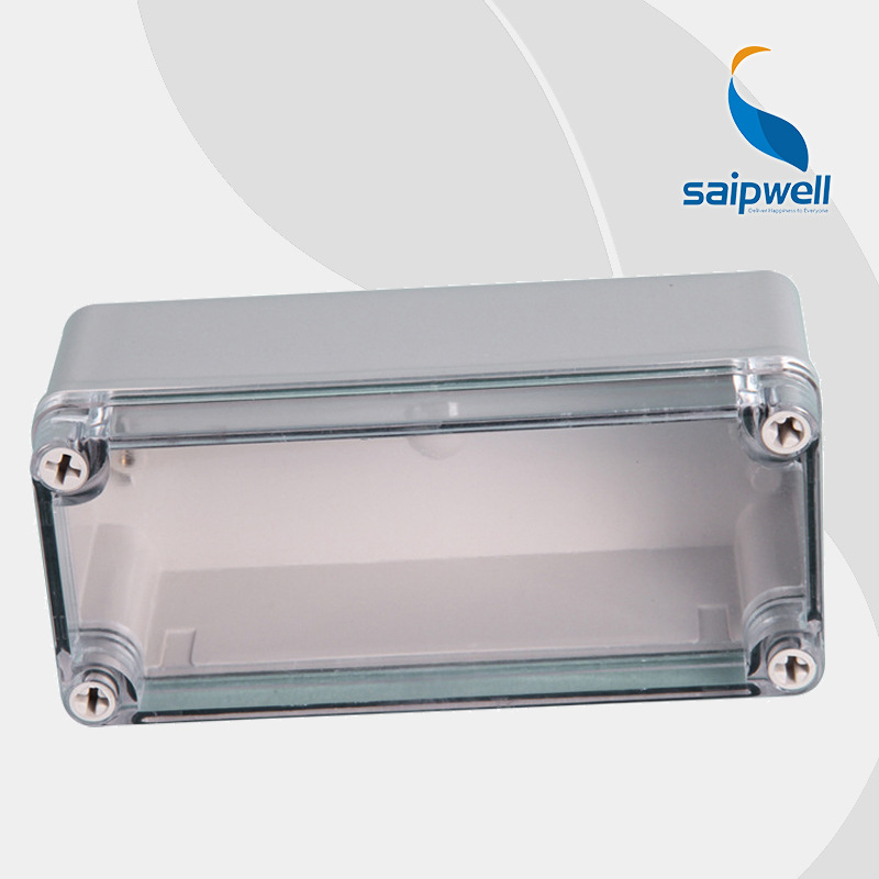 SAIPWELL Y DS-AT-0818 80*180*70 IP66 ABS Clear Cover Weatherproof Electrical Panel Enclosure box