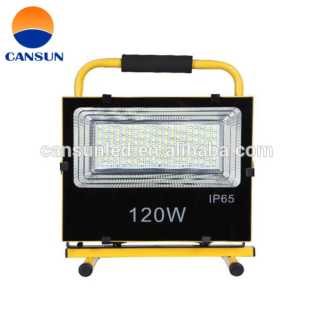 Free sample outdoor rechargeable smd 60W solar led floodlight