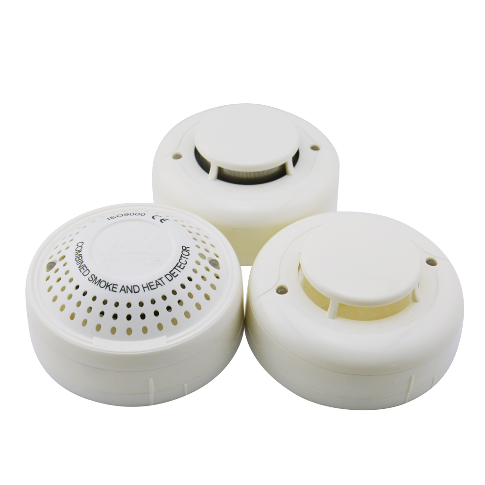 Conventional fire alarm heat detector for kitchen