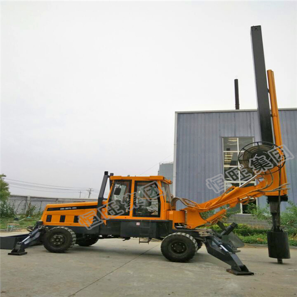 180  rotate Pile Drilling Machine Earth Auger 15m