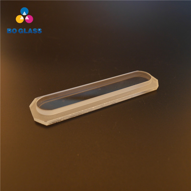 Customized clear tempered float glass step glass sheets