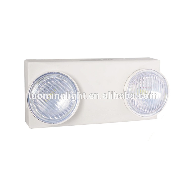 ABS Material Double Heads LED Emergency Lighting/Emergency lamp