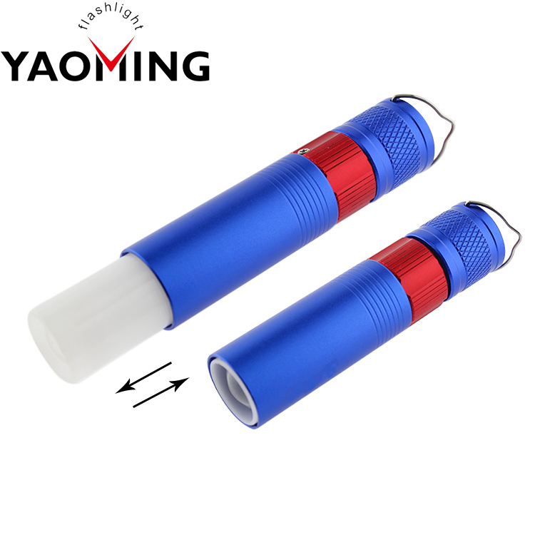 New Model Mini Flashlight Camping Light LED Torch Tail With Magnet