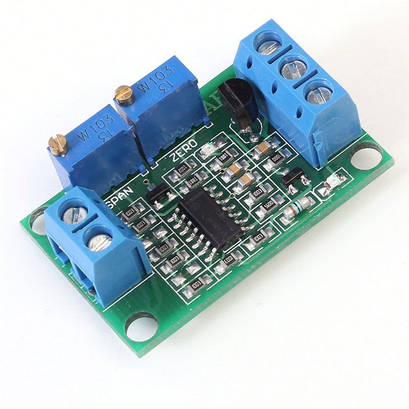 0-5V To 4-20mA Voltage To Current Module Non-Isolated Type Current Transmitter Converter Board DC 7-30V