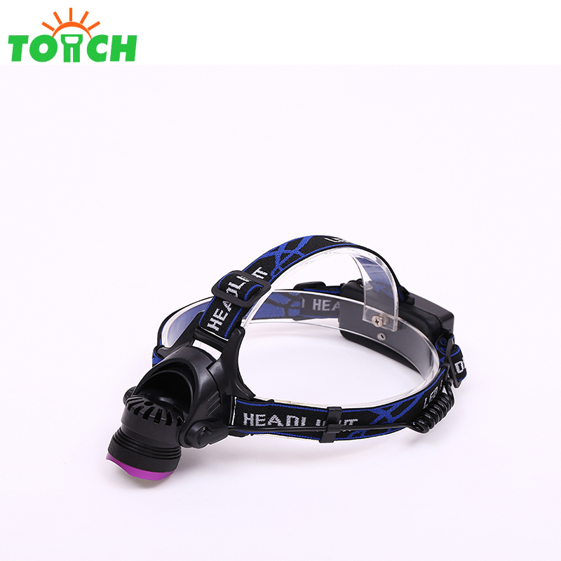 New design LED headlamp with COB bulb super brightness waterproof LED head light T6 bulb rechargeable headlamp