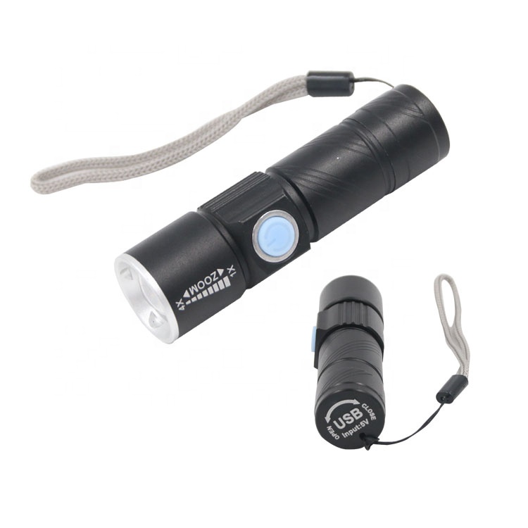 2019 Popular LED Flashlights Police the flashlight led zoomable torch