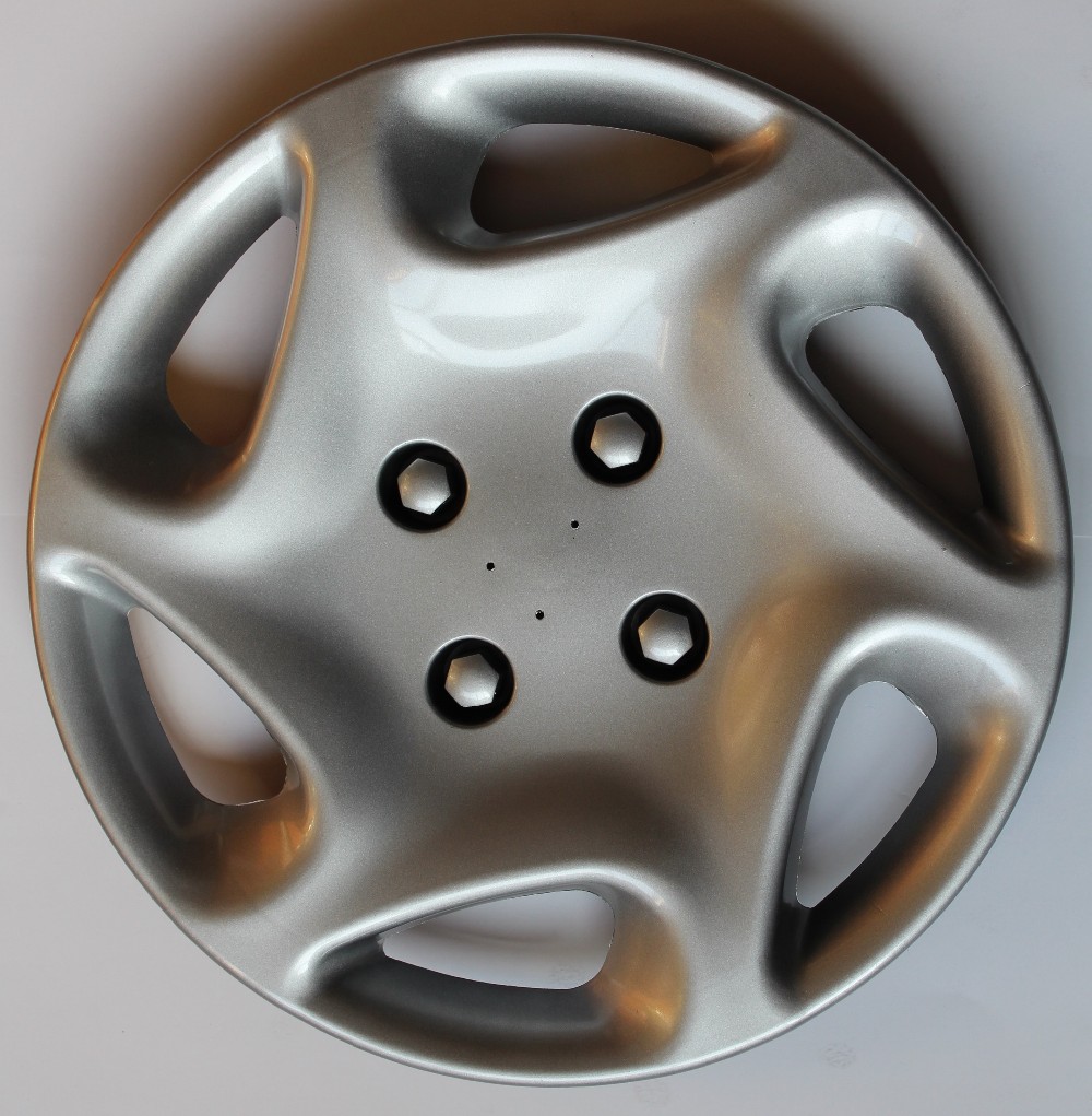 New design 14 inch wheel cover plastic hub cap and silver coating or color customized china hubcaps